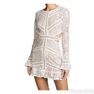 For Love & Lemons Emerie Cutout Dress